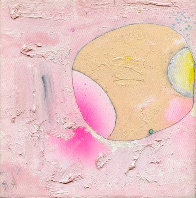 Sing Sing Song, 2005 (acrílico, óleo, tinta spray e lápis sobre tela) de Bella Larsson